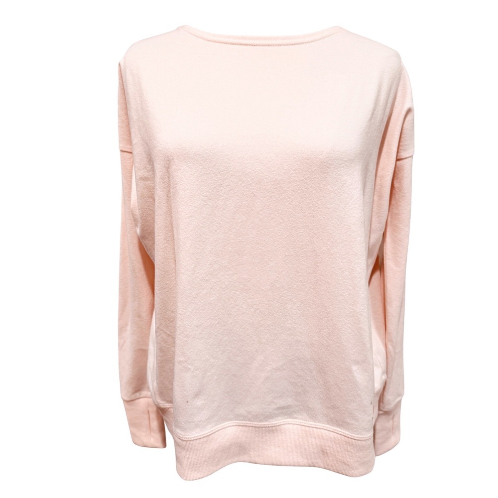 Sweaty Betty Pink Crew Neck Long Sleeve Sweatshirt Italy S athletic comfort soft